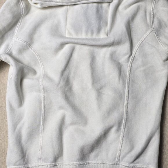 VTG 90s Y2K Abercrombie & Fitch Hoodie Sweatshirt XS Chenille Letters Spell OutA - Picture 11 of 16